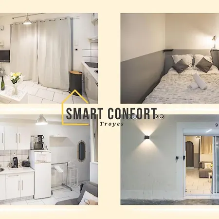 Smart Confort 9 - Appartement Confort Et Style Troyes Extérieur photo